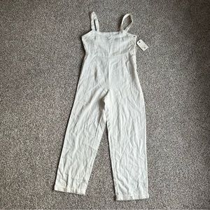 NWT Billabong White Jumpsuit